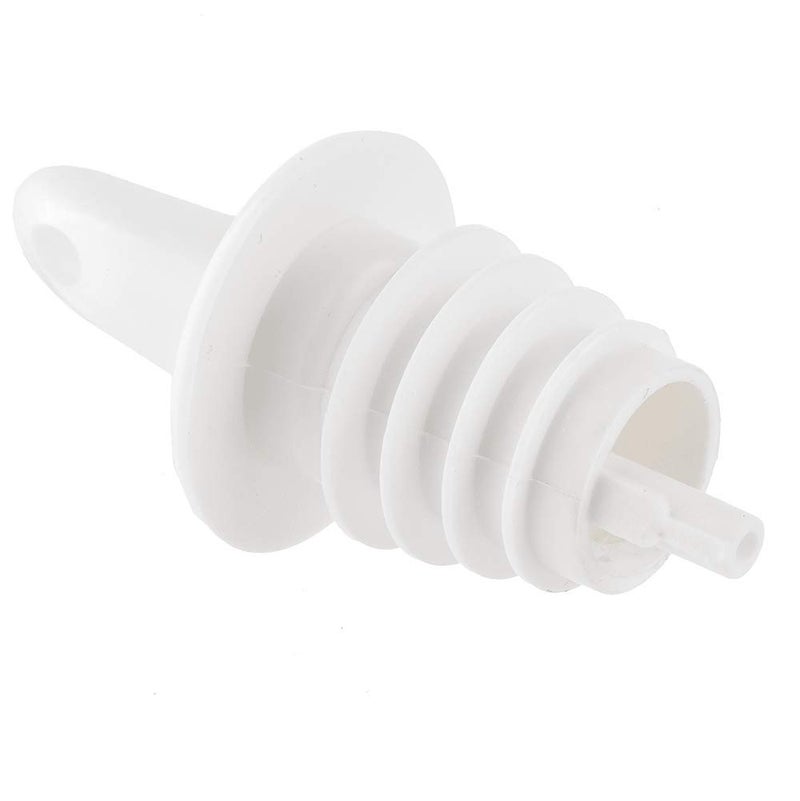 Tablecraft 35W White Free Flow Liquor Pourer 12 / CS - Image 5